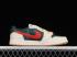 Travis Scott x Air Jordan 1 Düşük Koyu Yeşil Kırmızı Sakız DM7866-801, ayakkabı, spor ayakkabı