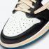Travis Scott x Fragment x Air Jordan 1 Low OG Patent Bred Beyaz Siyah Royal Sail DM7866-140,ayakkabı,spor ayakkabı