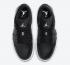 zapatos de baloncesto para mujer Air Jordan 1 Low Negro Blanco para mujer AO9944-001