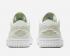 Sepatu Wanita Air Jordan 1 Low Spruce Aura White Green CW1381-003