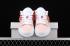 sapatos femininos Air Jordan 1 Low Branco Vermelho Cinza DC0774-155