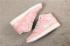 2019 에어 조던 1 미드 Gs 핑크 화이트 퍼플 555112-600, 신발, 운동화를