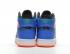 2021 Nike Air Jordan 1 Mid GS Racer כחול ירוק תהום שחור 554725-440