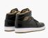 мъжки обувки Air Jordan 1 Mid Black Metallic Gold White 554724-042