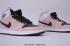 Баскетбольные кроссовки унисекс Air Jordan 1 Mid Black Pink White BQ6472-602