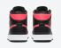 pantofi de baschet Air Jordan 1 Mid Black Siren Red White BQ6472-004