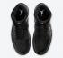 Air Jordan 1 Mid Siyah Yılan Derisi Üçlü Siyah Ayakkabı BQ6472-010