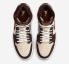 Air Jordan 1 Mid Brown Fleece Cream Dark Chocolate DO6699-200