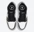 Air Jordan 1 Mid Carbon Fiber Noir Blanc Chaussures de basket DD1649-001