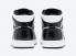 Air Jordan 1 Orta Karbon Fiber Siyah Beyaz Basketbol Ayakkabıları DD1649-001,ayakkabı,spor ayakkabı
