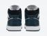 Air Jordan 1 Mid Dark Teal Blanc Noir Chaussures 554724-411