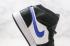 Air Jordan 1 Mid GS Astronomy Bleu Noir Blanc Chaussures 554724-084