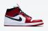 Air Jordan 1 Mid GS Chicago White Gym Red Black Shoes 554725-173