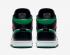 Air Jordan 1 Mid Green Toe Black Gym Red Pine Green 554724-067