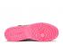 Air Jordan 1 Mid Gs Sort Digital Pink Hvid Foam 555112-066