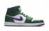 Air Jordan 1 Mid Gs Hulk Mor Beyaz Verde Court Aloe 554725-300, ayakkabı, spor ayakkabı