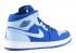 Air Jordan 1 Mid Buz Mavisi Beyaz Kraliyet Takımı 554724-400,ayakkabı,spor ayakkabı