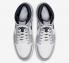 Air Jordan 1 Mid Light Smoke Gri Beyaz Antrasit Siyah 554724-078,ayakkabı,spor ayakkabı