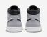 Air Jordan 1 Mid Light Smoke Grey Bianco Antracite Nero 554724-078