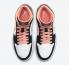 Air Jordan 1 Mid Peach Mocha Blanco Negro Rosa Zapatos DH0210-100