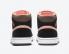 Air Jordan 1 Mid Peach Mocha Blanco Negro Rosa Zapatos DH0210-100