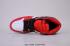 Air Jordan 1 Mid Rojo Blanco Negro Zapatos de baloncesto para hombre 554724-088