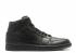 Air Jordan 1 Mid Retro Noir Gris Foncé Chaussures de basket-ball pour hommes 554724-001