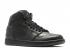 Air Jordan 1 Mid 復古黑色深灰色男士籃球鞋 554724-001