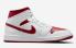 Air Jordan 1 Mid Reverse Chicago Beyaz Nar BQ6472-161,ayakkabı,spor ayakkabı