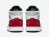 Air Jordan 1 Mid SE Red Black Toe Light Smoke Grey White 852542-100