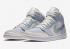 des chaussures de basket-ball Air Jordan 1 Mid SE Sail Light Blue DA4666-100