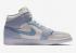 des chaussures de basket-ball Air Jordan 1 Mid SE Sail Light Blue DA4666-100