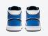 Air Jordan 1 Mid SE 訊號藍白黑鞋 DD6834-402
