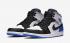 Air Jordan 1 Mid Se Gs Royal Siyah Burunlu Hyper Heather Light Solar Flare Beyaz BQ6931-102,ayakkabı,spor ayakkabı