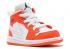 Air Jordan 1 Mid Se Td Electro Orange Weiß Schwarz DM4230-800