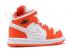 Air Jordan 1 Mid Se Td Electro Orange Hvid Sort DM4230-800