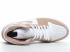 Air Jordan 1 Mid Tan Gum White Shoes 554724-271