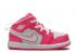 Air Jordan 1 Mid Td Hyper Roze Wit 644507-611