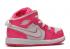 Air Jordan 1 Mid Td Hyper Pink Weiß 644507-611