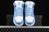 Air Jordan 1 Mid University Mavi Beyaz Ayakkabı 554725-106 .