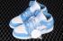 Air Jordan 1 Mid University kék fehér cipőt 554725-106
