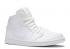Air Jordan 1 Mid Triple bijele cipele 554724-126