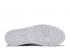 Sepatu Air Jordan 1 Mid Triple White 554724-126