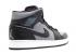 Air Jordan 1 Mid Beyaz Siyah Gri Cool 554724-023,ayakkabı,spor ayakkabı