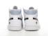 Air Jordan 1 Mid White Black Neutral Grey Shoes 554724-130