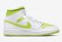 Air Jordan 1 Mid White Lime Basketbol Ayakkabısı BQ6472-131,ayakkabı,spor ayakkabı