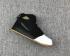 Air Jordan Retro 1 Mid Dipped Toe Negro Oro Blanco Zapatos De Baloncesto 640737-021