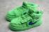 Nike Air Jordan 1 Mid ALT 兒童綠色絨毛藍色 CU5378-800