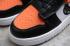Nike Air Jordan 1 Mid ALT สีขาวสีดำสีส้ม CN8607-018