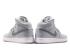 Nike Air Jordan 1 Mid BG Wolf Grey Cool Grey White Chaussures 554725-033